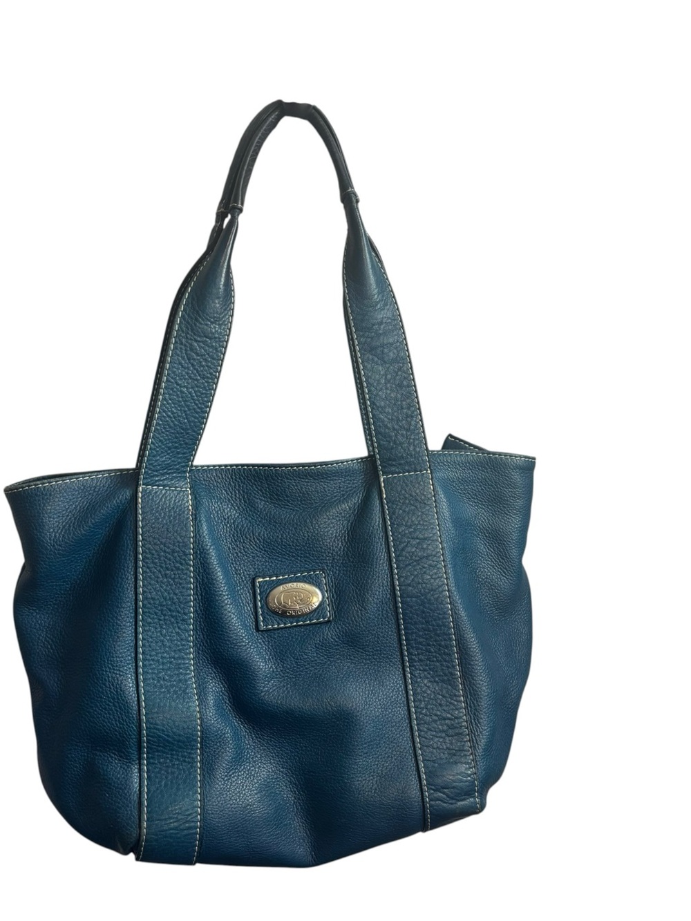 Avorio The Original Teal Genuine Leather Italian Shoulder Bag Made Italy